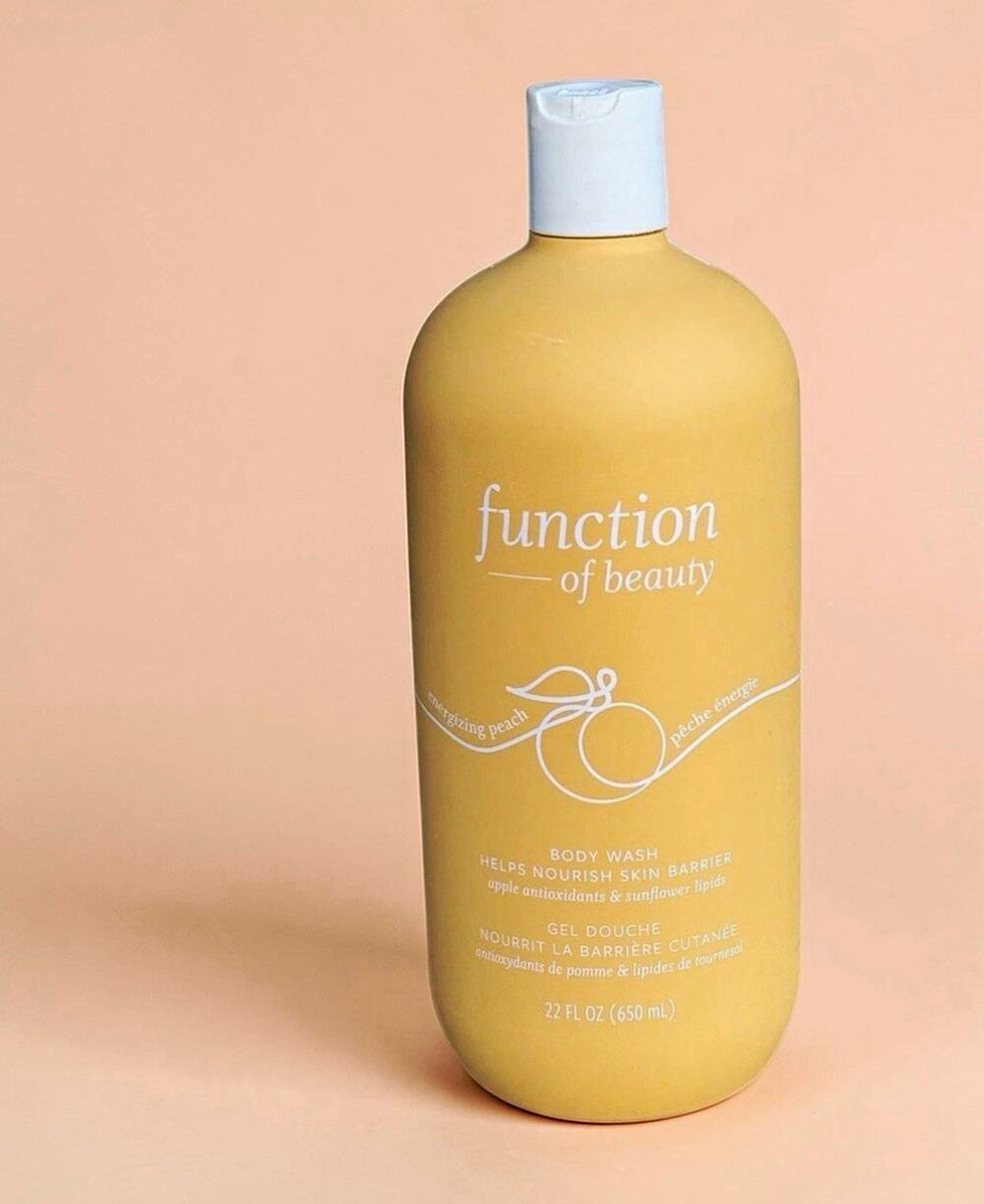 Function of Beauty Energizing Peach Sulfate-Free Gel Body Wash 22 fl oz